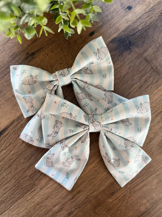 Blue Bunny Bow
